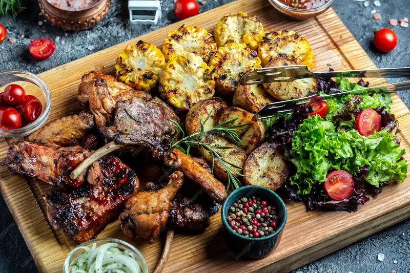 Grillades orientales - merguez, côtelettes et brochettes au restaurant Le Mamounia Haguenau en Alsace